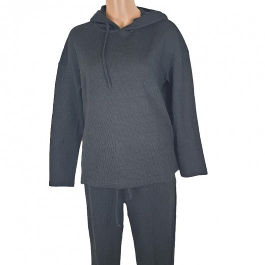 Pijama completa culoare negru marime S