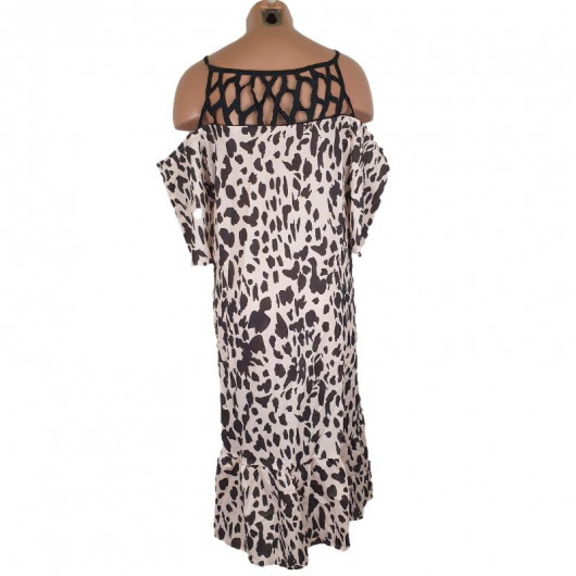 Rochie ocazii animal print - Img 2