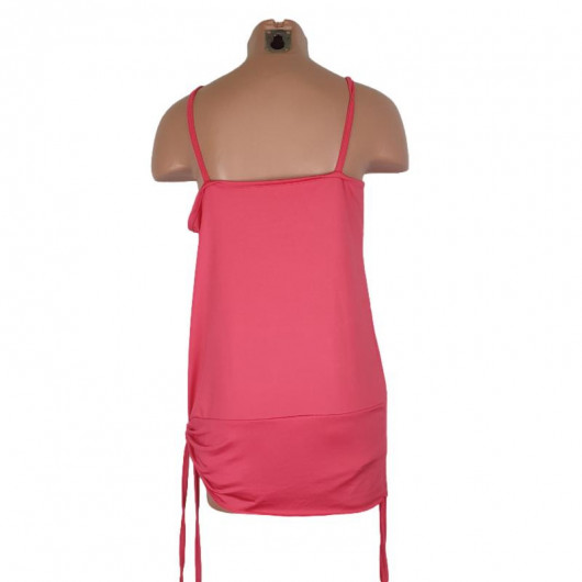 Bluza dama cu body culoare roz - Img 3
