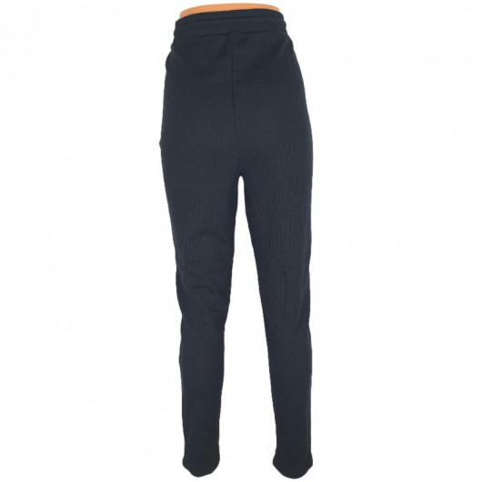 Pijama completa culoare negru marime S - Img 5