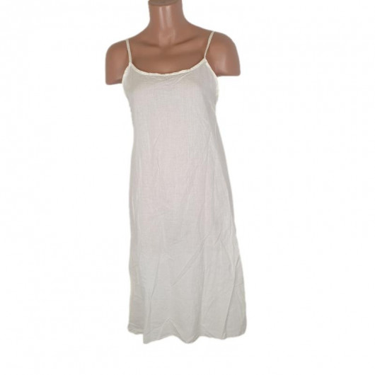 Rochie dama pentru plaja culore alb marime S stare nou