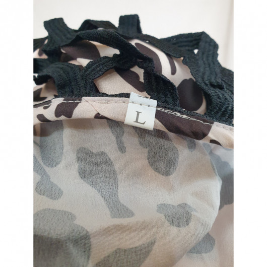 Rochie ocazii animal print - Img 3
