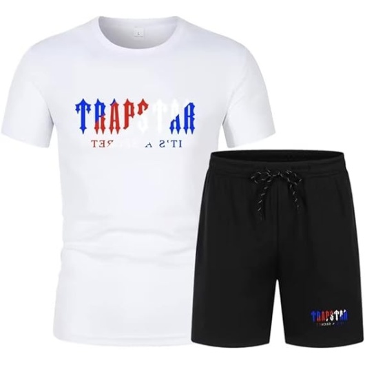 Set tricou si pantaloni scurti barbati XL Slim fit