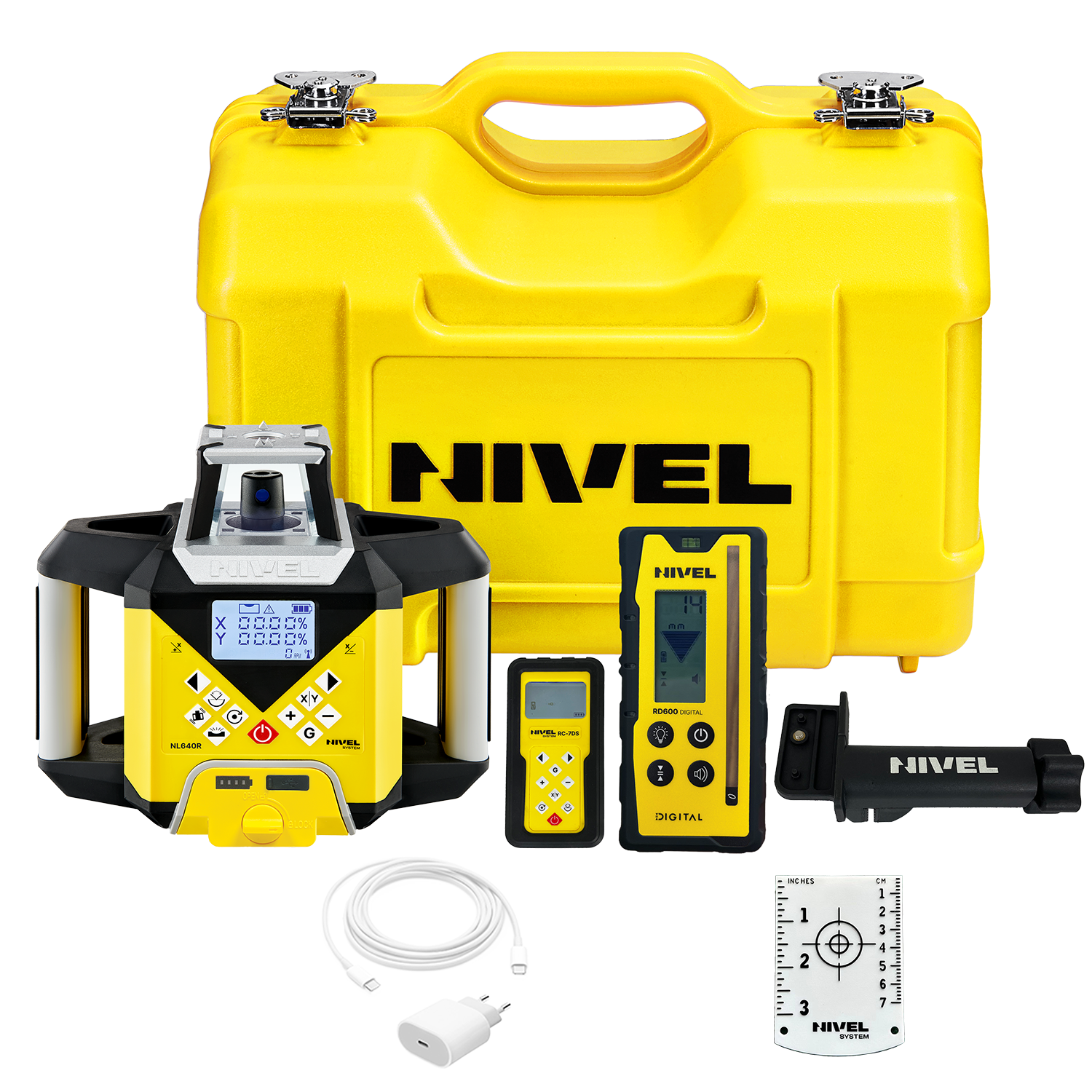 Cum se folosește și se reglează nivela laser rotativă Nivel System NL640 DIGITAL