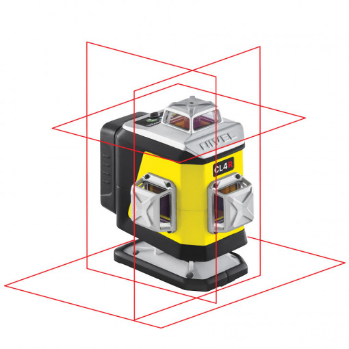 Nivela laser rosu in cruce Nivel System CL4R 4*360