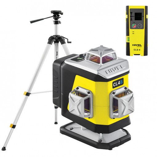 Nivela laser albastru in cruce Nivel System CL4B cu trepied SJJM1EX receptor CLS4