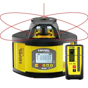 Nivela laser rotativa Nivel System NL540 Digital stadie LS24 trepied SJJ32 - Img 2