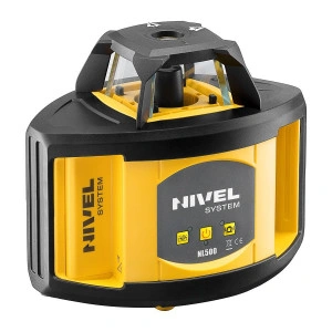 Nivela laser rotativa Nivel System NL500 cu fascicul rosu cu trepied SJJ32 stadie LS35 - Img 2