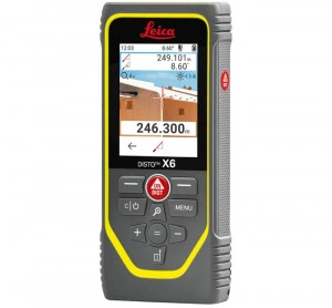 Telemetru Leica Laser 250m Avansat, Disto X6 + DST 360-X - Leica-950878 Pachet P2P - Img 3