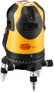 Nivela laser cu linii Nivel System CL8 -fascicul rosu, proiectie 360 grade - Img 2