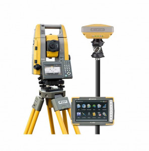 Statie totala Topcon Hybrid System poziționare GNSS și sistem de măsurare robotizat optic