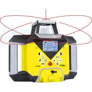 Nivela Laser Rotativa Nivel System NL740R Digital cu trepied SJJ32 si stadie - Img 1