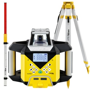 Nivela laser rotativa cu fascicul verde Nivel System NL640G trepied SJJ1 stadie LS24