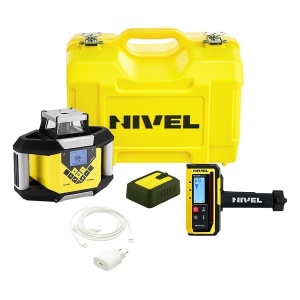 Nivelă laser rotativă Nivel System NL340R Digital cu senzor RD300R inclus