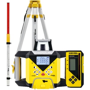 Nivela Laser Rotativa Nivel System NL740R Digital cu trepied SJJ32 si stadie