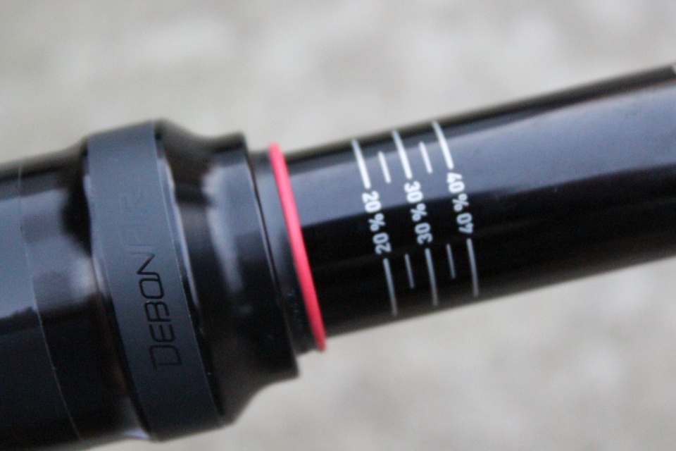 パーツ ROCKSHOX DELUXE SELECT+ 230X60 RockShox Super Deluxe Select+ DebonAir 230x60 Rear Shock Air