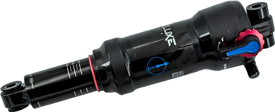 パーツ ROCKSHOX DELUXE SELECT+ 230X60 RockShox Deluxe Select+ DebonAir 230x60 Shock - standard mount