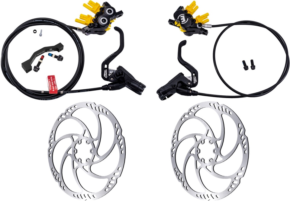 マグラMAGURA STORM HC 203mm 2枚セット Magura MT5 Set frane + Discuri Storm HC 203/203mm + adaptor fata