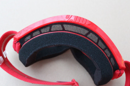 100% Strata 2 Red Clear lens - Goggle + sticker - Img 8