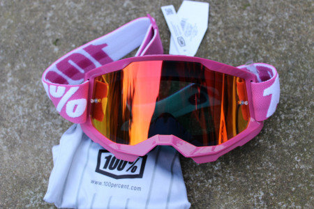 100% Strata Gen. 2 Fletcher Goggle - Red Mirror lens - Img 2