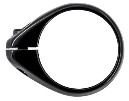 Colier Radon Stealth aluminiu cu surub 34.9mm - Negru - Img 2