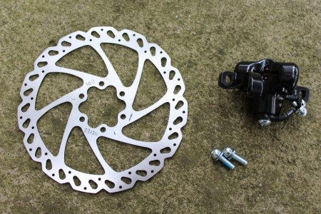 Hayes MX4 etrier mechanic frana disc + 160mm Disc - Img 3