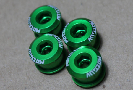 Litepro MZ Superlight CNC - set surub placi angrenaj 1 foaie - verde - Img 2