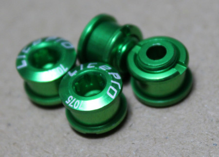 Litepro Superlight CNC - set surub placi angrenaj 1 foaie - verde - Img 2