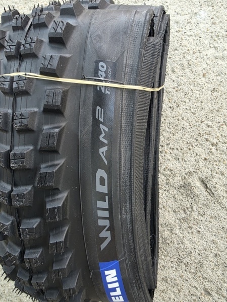 Michelin Wild AM2 Competition 29x2.40" Tubeless pliabil - cauciuc MTB - Img 4