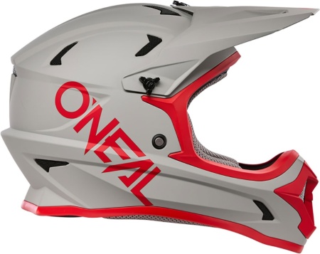 O'Neal Sonus Solid Alb - Fullface casca - L (59-60 cm) - Img 3