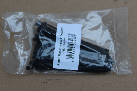 Radon set coliere plastice 100x2.5mm (100 buc.) - Img 2