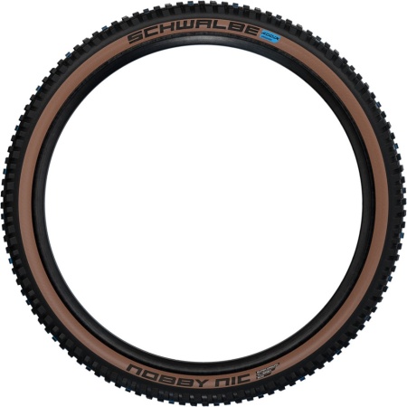 Schwalbe Nobby Nic Evo Super Ground E-50 27.5x2.40" Addix - pliabil Bronze Skin - Img 2