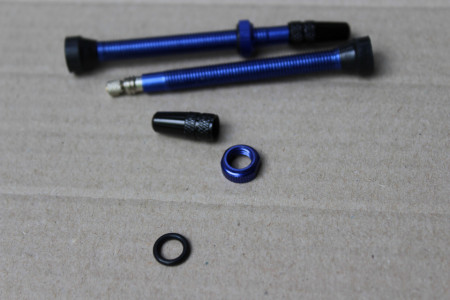 Set Valva tubeless FV 60mm Wake - albastru - Img 2