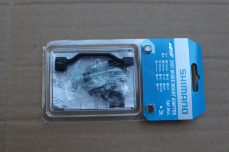Shimano Adaptor fata SM-MA-F180P/P2 - 180mm - Img 3