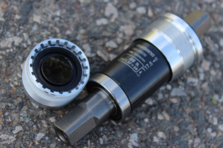Shimano BB-UN300 monobloc rulment, ax patrat 117mm/68mm - Img 6