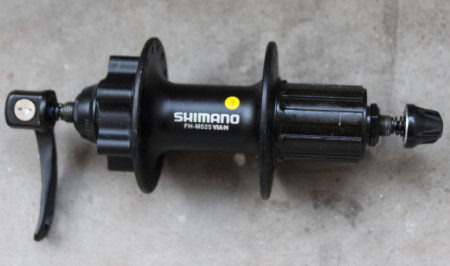 Shimano Deore M525A Disc butuc spate + QR alu - Img 2