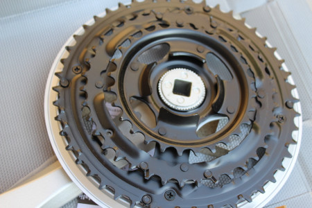 Shimano FC-TY501 Tourney 48-38-28T - 175mm angrenaj - Img 5