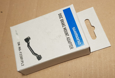 Shimano SM-MA-F220P/PL2 Adaptor fata 220mm PostMount - Img 4