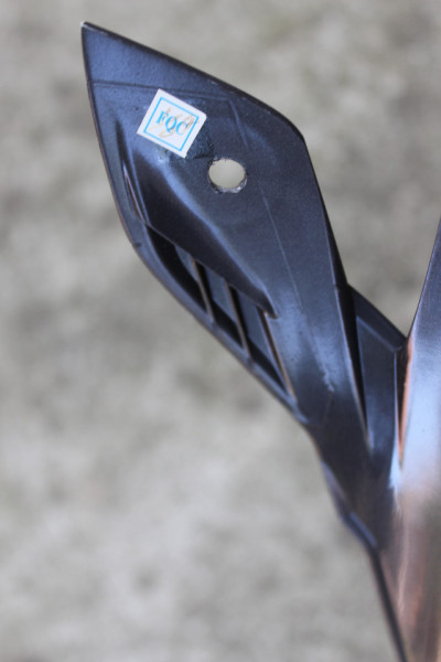 Troy Lee Design's D3 Mono Black visor - Img 7