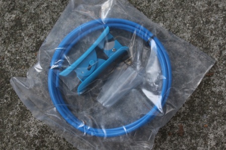 Conducta (furtun) frana hidraulica 2500mm + accesorii(albastru) - Img 2