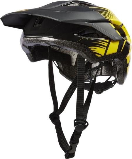 O'Neal Matrix Split Solid casca negru-galben - XS/S/M 54-58cm - Img 2
