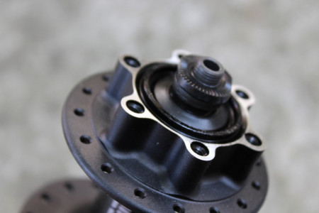 Shimano Deore M525A Disc butuc fata + QR alu - Img 5