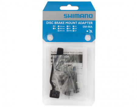 Shimano SM-MA-F203P/PM Adaptor fata de la 180mm la 203mm - Img 2