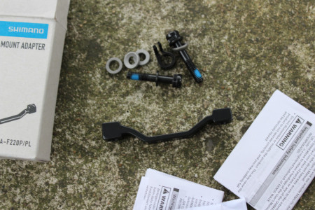 Shimano SM-MA-F220P/PL Adaptor fata 220mm PostMount - Img 2