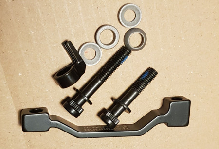 Shimano SM-MA-F220P/PL2 Adaptor fata 220mm PostMount - Img 5