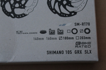Shimano SM-RT70 SLX IceTech Centerlock - 180mm disc rotor - Img 8