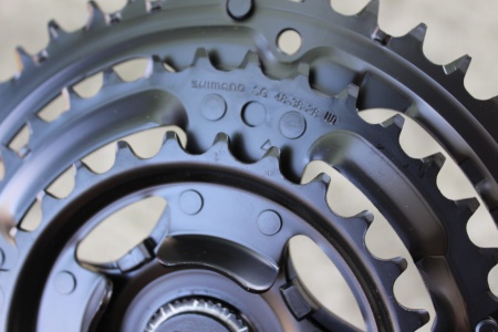 Shimano TOURNEY FC-TX801 8-vit. angrenaj ax patrat 48/38/28T. 170mm - Img 5