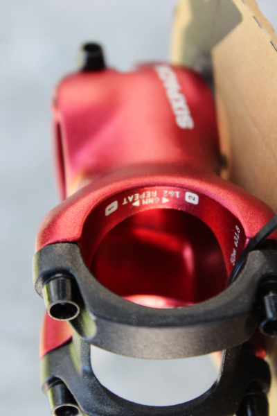 Sixpack Menace 50mm lungime 31,8mm pipa - rosu - Img 8