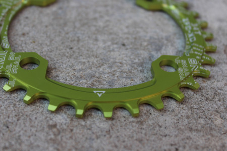 Snail Narrow Wide CNC Ultralight 34T 104bcd - Verde - Img 3