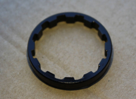 Spacer Procraft Ultralight 1.1/8" negru 5mm - Img 2